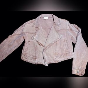 Entro Rust Jean Jacket 100% Cotton Size Small